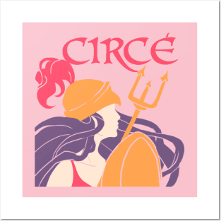 Circe Logo Pink Posters and Art